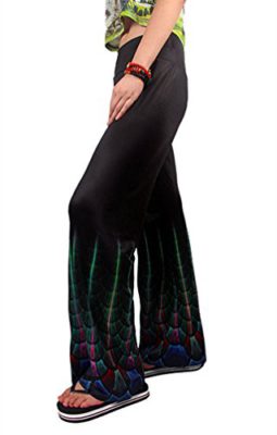 Niseng Femmes Été Imprimé Floral Pantalon Palazzo Pantalon Casual Pantalon Large Niseng Femmes Été Imprimé Floral Pantalon Palazzo Pantalon Casual Pantalon Large 4