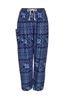 PaNTALON SAROUEL ALADDIN-HIPPIE PaNTALON AVEC CORDON DE SERRAGE À LA TAILLE PaNTALON SAROUEL ALADDIN-HIPPIE PaNTALON AVEC CORDON DE SERRAGE À LA TAILLE 2