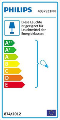 Philips Commutateur 3 en 1 lampe led Scene équivalent 60 W, classe d’efficacité énergétique A +, E27 Forme standard, intensité sans variateur, 8718696588840 Philips Commutateur 3 en 1 lampe led Scene équivalent 60 W, classe d’efficacité énergétique A +, E27 Forme standard, intensité sans variateur, 8718696588840 3