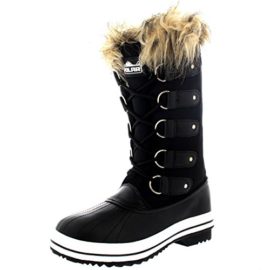 Polar-Femmes-Fourrure-Brassard-Caoutchouc-Hiver-Neige-Pluie-Chaussure-Bottes-0