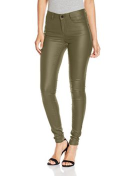 Vila Vicommit Rw New Coated-Noos, Pantalon Femme Vila Vicommit Rw New Coated-Noos, Pantalon Femme