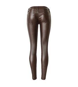 YiLianDa-lgant-Sexy-Leggings-de-Femmes-Pantalon-en-Cuir-PU-Crayon-Jeans-Slim-Pantalons-0-1