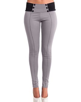 ZANZEA-Femme-Pantalon-Casual-Sexy-Slim-Pencil-Jeggings-Taille-Hautes-Pantalons-Stretch-Leggings-Crayon-Pants-0