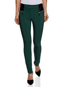 oodji-Collection-Femme-Pantalon-Stretch-avec-Zips-Dcoratifs-0