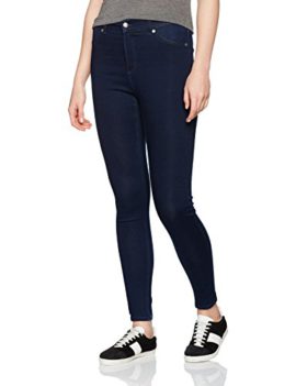 Cheap-Monday-High-Spray-Solid-Blue-Jeans-Skinny-Femme-0
