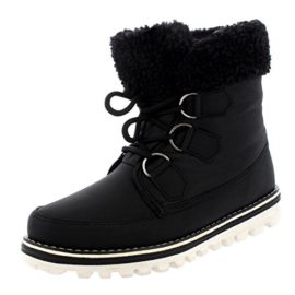 Polar Boot Femmes Faux La Laine Doublure en Molleton Neige Bottes de Plein Air Hiver Pluie en Marchant Bottes Polar Boot Femmes Faux La Laine Doublure en Molleton Neige Bottes de Plein Air Hiver Pluie en Marchant Bottes