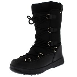 Polar Boot Femmes Faux La Laine Doublure en Molleton Thermique Imperméable Hiver Pluie Neige Bottes Polar Boot Femmes Faux La Laine Doublure en Molleton Thermique Imperméable Hiver Pluie Neige Bottes