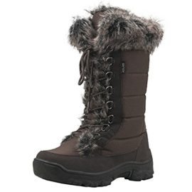 Shenji bottes de neige après ski femme mi-mollet doublure chaude à lacets H7623 Shenji bottes de neige après ski femme mi-mollet doublure chaude à lacets H7623