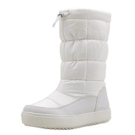 Shenji bottes de neige après ski femme mi-mollet doublure chaude H7624 Shenji bottes de neige après ski femme mi-mollet doublure chaude H7624