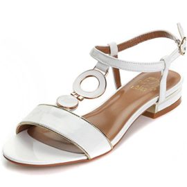 Alexis-Leroy-Chaussures-avec-un-talon-carr-Sandales-Bride-arrire-femme-0