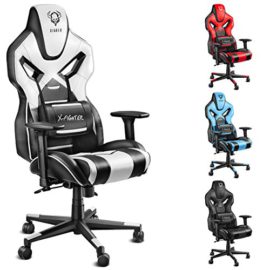 Diablo X-Fighter Gaming Chaise de bureau, accoudoirs réglables 4D, maille d’air, soutien lombaire réglable, fonction d’inclinaison, couverture en simili cuir, sélection de couleur Diablo X-Fighter Gaming Chaise de bureau, accoudoirs réglables 4D, maille d’air, soutien lombaire réglable, fonction d’inclinaison, couverture en simili cuir, sélection de couleur