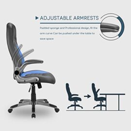 Gaming-Chaise-IntimaTe-WM-Heart-Chaise-de-Bureau-Dossier-Haut-PU-Conception-Ergonomique-Accoudoir-adjustable-Chaise-de-Bureau-dOrdinateur-Pivotant-0-3