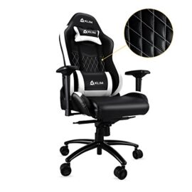 KLIM 1st – Chaise Gamer Très Haute Qualité – NOUVEAU – Finitions Soignées – Ajustable – Coussins KLIM 1st – Chaise Gamer Très Haute Qualité – NOUVEAU – Finitions Soignées – Ajustable – Coussins