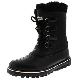 Polar-Boot-Femmes-Caoutchouc-Sole-Hiver-Pluie-Faux-Doublure-En-Molleton-Impermable-Pluie-Neige-Bottes-0