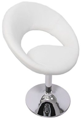 Chaise-de-Salle--manger-Palerme-en-cuir-synthtique-coloris-blanc-PEGANE-0