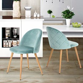 Lot-de-2-Chaises-Salle--Manger-Coveas-Confort-Plus-en-Velours-avec-Jambes-en-Mtal-Style-Bois-Aqua-0