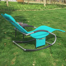 SoBuy-2x-OGS28-HB-Lot-de-2-Fauteuils–bascule-Transats-de-jardin-avec-repose-pieds-Bains-de-soleil-Rocking-Chair-Turquoise-0-0