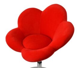 TS-Ideen  – 1x tabouret de bar « fleur rouge » chaise Chaise longue design Chaise de bar pivotante D0 TS-Ideen  – 1x tabouret de bar « fleur rouge » chaise Chaise longue design Chaise de bar pivotante D0 4