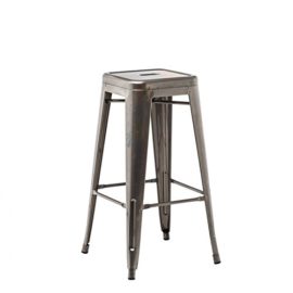 Tabouret Haut LIX Brossé – (Plus de Couleurs) SKLUM Tabouret Haut LIX Brossé – (Plus de Couleurs) SKLUM 2