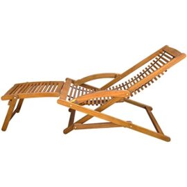 vidaXL-Chaise-de-terrasse-avec-repose-pieds-en-bois-dAcacia-Chaise-longue-de-jardin-0-2