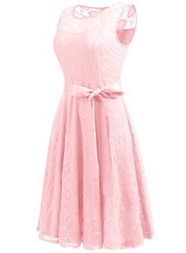 Dressystar-Robe-femme-soirebal-de-vintage-dentelle-sans-manches-avec-une-ceinture-0-1