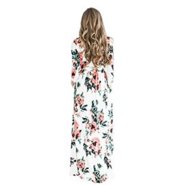 LAEMILIA-Robe-Longue-Femme-Et–Fleur-Manches-Longues-Col-Rond-Casual-Vintage-Slim-Robe-de-Club-Florale-Lche-Soire-0-0