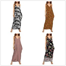 QIYUNZ-Femme-V-Cou-Spaghetti-Sangle-Sans-Manches-Plage-Backless-Sundress-Longue-Maxi-Robe-0-3