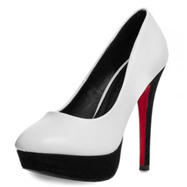 CASPaR bonnet pour escarpins high heels femme-talon à plateforme avec semelle et plusieurs couleurs sexy rouge sBU012 CASPaR bonnet pour escarpins high heels femme-talon à plateforme avec semelle et plusieurs couleurs sexy rouge sBU012