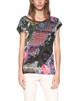 Desigual-TSdenes-T-Shirt-Femme-0