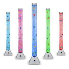 Magnifique Lampe – Tour à Bulles de 90 cm aux Poissons et Couleur changer pour l’amélioration de l’humeur Magnifique Lampe – Tour à Bulles de 90 cm aux Poissons et Couleur changer pour l’amélioration de l’humeur