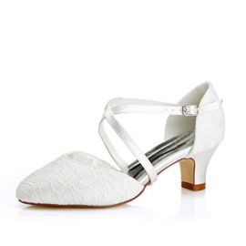 Mrs White 00967A Chaussures de Mariée Mariage Escarpins Pour Femme Ivoire Mrs White 00967A Chaussures de Mariée Mariage Escarpins Pour Femme Ivoire