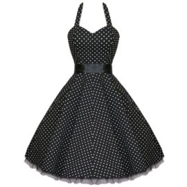 Pretty Kitty Fashion – Robe – Noir et Pois Blanc Pretty Kitty Fashion – Robe – Noir et Pois Blanc