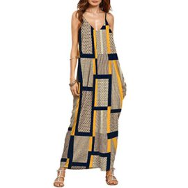 QIYUNZ-Femme-V-Cou-Spaghetti-Sangle-Sans-Manches-Plage-Backless-Sundress-Longue-Maxi-Robe-0