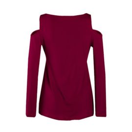 Shinekoo-Femme-Manches-Longues-paule-off-Tunique-Dentelle-Tops-Chemisier-Automne-Shirt-0-1