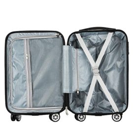 Amasawa-Valise-cabine-L-28-75x465x29cm-ABS-ultra-Lger-4-roues-Violet-0-2