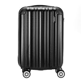 Amasawa-Valise-cabine-L-28-75x465x29cm-ABS-ultra-Lger-4-roues-Violet-0