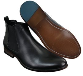 Bottines-hommes-italiennes-cuir-cheville-sans-lacets-Smart-dcontract-Chelsea-Dealer-0-0