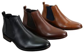 Bottines-hommes-italiennes-cuir-cheville-sans-lacets-Smart-dcontract-Chelsea-Dealer-0-1