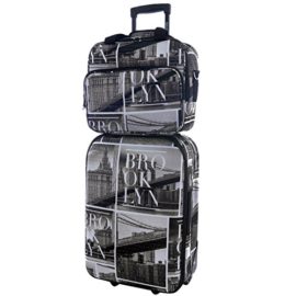 David-Jones-Set-Valise-Cabine-Souple-Lgre-Mallette-Vanity-Toile-Motif-Multicolore-Bagage–Main-Avion-55x35x20-Lot-Trolley-Reporter-2-Roues-Fermeture-Eclair-Sac-Voyage-0-3