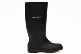 Dunlop – bottes en caoutchouc homme – wellies – noir Dunlop – bottes en caoutchouc homme – wellies – noir