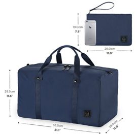 GAGAKU-80L-Ultra-Lger-Sac-de-Voyage-Impermable-Extra-Grand-Pliable-Bagages-pour-Cabine-Avion-Noir-0-0