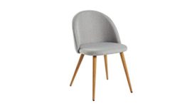 HOMIFAB Lot de 2 chaises Couleur Gris Clair – Collection Romy HOMIFAB Lot de 2 chaises Couleur Gris Clair – Collection Romy 3