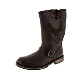 Harley-Davidson-Bottes-CLINT-D95182-brown-0