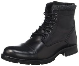 Jack-Jones-Jfwmarly-Leather-Black-Bottes-Classiques-Homme-Noir-0