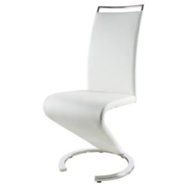 Lot de 2 chaises SIDNEY, coloris Blanc Lot de 2 chaises SIDNEY, coloris Blanc