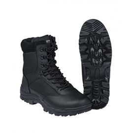 Mil-Tec-SWAT-Combat-Bottes-Noir-0-0