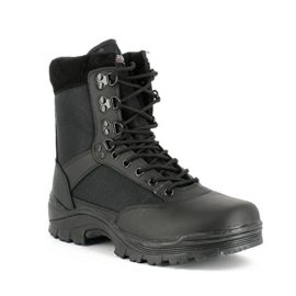 Mil-Tec-SWAT-Combat-Bottes-Noir-0