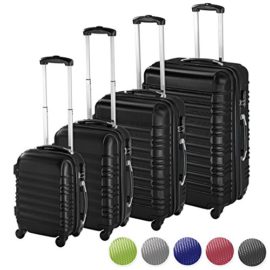 TecTake-Set-de-4-valises-de-voyage-de-ABS-avec-serrure--combinaison-intgre-poigne-tlescopique-roulettes-360-diverses-couleurs-au-choix-0