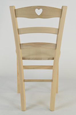 Tommychairs – Set DE 2 Chaises Cuore 38 pour la Cuisine, Bar et la Salle à Manger de Style Traditionnel avec Une Solide Structure en Bois de Hêtre Poli et Assise en Paille, Non Traité 100% Naturel Tommychairs – Set DE 2 Chaises Cuore 38 pour la Cuisine, Bar et la Salle à Manger de Style Traditionnel avec Une Solide Structure en Bois de Hêtre Poli et Assise en Paille, Non Traité 100% Naturel 5