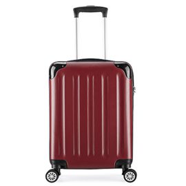 Valise cabine 55cm bagage a main ABS 4 roues rigide ultra leger 6 couleurs 40L ¡­ Valise cabine 55cm bagage a main ABS 4 roues rigide ultra leger 6 couleurs 40L ¡­